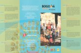 Mapa turístico artesanal de Bogotá