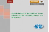 Agricultura familiar con potencial productivo en México