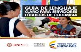 Guía de lenguaje claro para servidores públicos de Colombia