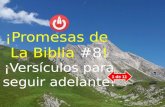 #57 ¡Promesas de la Biblia #8!