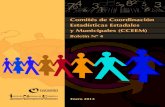 Boletín N° 4, Comités de Coordinación Estadísticas Estadales y ...