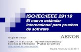 ISO/IEC/IEEE 29119 El nuevo estándar internacional para pruebas ...