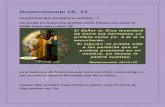 Deuteronomio 18 ! LA PROMESA DE UN NUEVO MOISES