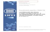 Procedimiento específico: PEMA11M CALIBRACIÓN DE PESAS (1 ...