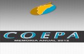 Memoria de actividades COEPA 2012
