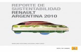 REPORTE DE SUSTENTABILIDAD RENAULT ARGENTINA 2010