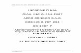 informe final ciaa-incid-004-2007 aero condor sac boeing b-737 ...