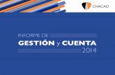 Informe de Gestión y Cuenta 2014 Alcaldía de Chacao