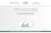 Protocolo de Inspección para Ingenios Azucareros.