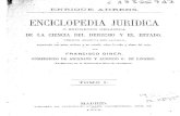 Enciclopedia jurídica o exposición orgánica de la ciencia del ...