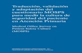 Traducción, validación y adaptación del cuestionario MOSPS para ...