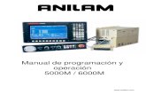 Manual de programación y operación 5000M / 6000M