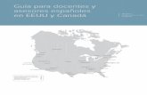 Guía para docentes y asesores españoles en EE.UU. y Canadá