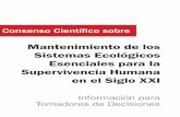 Mantenimiento de los Sistemas Ecológicos Esenciales para la ...