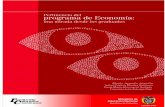 Pertinencia del programa de Economía-2009
