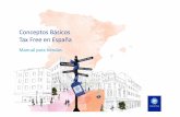 Conceptos Básicos Tax Free en España - Manual para tiendas