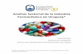 Análisis Sectorial de la Industria Farmacéutica en Uruguay*