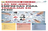 RANKING 2013 - Great Place to Work en Perú