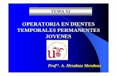 OPERATORIA EN DIENTES TEMPORALES PERMANENTES ...