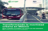 Transformando la movilidad urbana en México