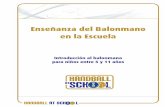 Enseñanza del Balonmano en la Escuela - ihf.info
