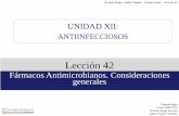 lección 42. fármacos antimicrobianos