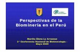 Perspectivas de la Biominería en el Perú