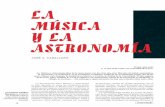 La Música y la Astronomía