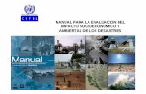 manual para la evaluacion del impacto socioeconomico y ambiental ...