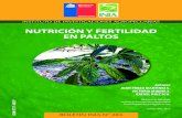 NUTRICIÓN Y FERTILIDAD EN PALTOS