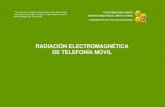 RADIACIÓN ELECTROMAGNÉTICA DE TELEFONÍA MÓVIL