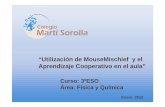 MouseMischief y Aprendizaje cooperativo en 3º ESO