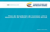 Plan de Rendición de Cuentas -2014 Ministerio de Salud y ...