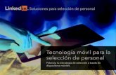 Tecnología móvil para la selección de personal