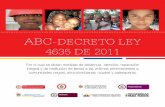 ABC-DECRETO LEY 4635 DE 2011