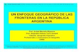 un enfoque geográfico de las fronteras en la república argentina