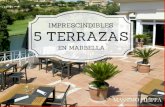 5 TERRAZAS IMPRESCINDIBLES EN MARBELLA