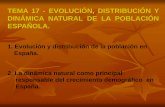 Tema17   evolución distribución y dinámica natural de la población española