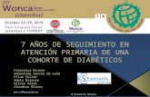 7 años de seguimiento en Atención Primaria de una cohorte de diabéticos