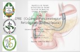 CPRE (ColangioPancreatografía  Retrógrada Endoscópica)
