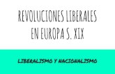 Revoluciones liberales en Europa s.XIX