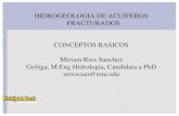 Hidrogeologia de acuiferos fracturados: Conceptos basicos