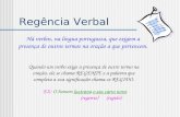 Regencia verbal (1)