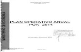PDF PLAN OPERATIVO ANUAL 2014