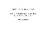 GRUPO RADÓN UNIVERSIDAD DE CANTABRIA