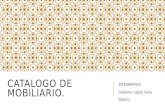 Catalogo de Mobiliario para espacios abiertos/públicos.
