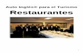 Auto Inglés para el Turismo: Restaurantes