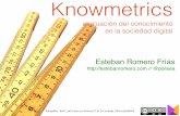Knowmetrics - evaluación del conocimiento en la sociedad digital