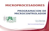 PROGRAMACION DE MICROCONTROLADOR