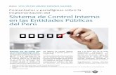 11° conferencia   sistema de control Interno en las entidades publicas del peru - cppc victor lazaro taboada allende 2016